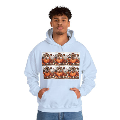 Pumpkin & Mushroom Unisex Heavy Blend™ Hooded Sweatshirt - Zion Legend Fashions