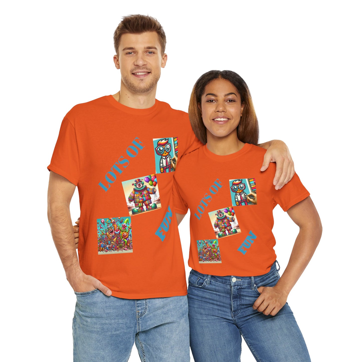 Lots of Fun Unisex  Heavy US Cotton T-Shirt - Zion Legend Fashions
