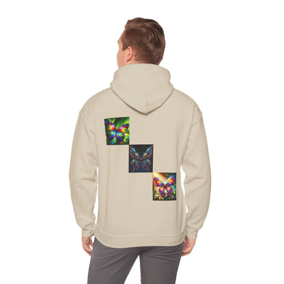Butterflies Unisex Heavy Blend™ Hooded Sweatshirt - Zion Legend Fashions