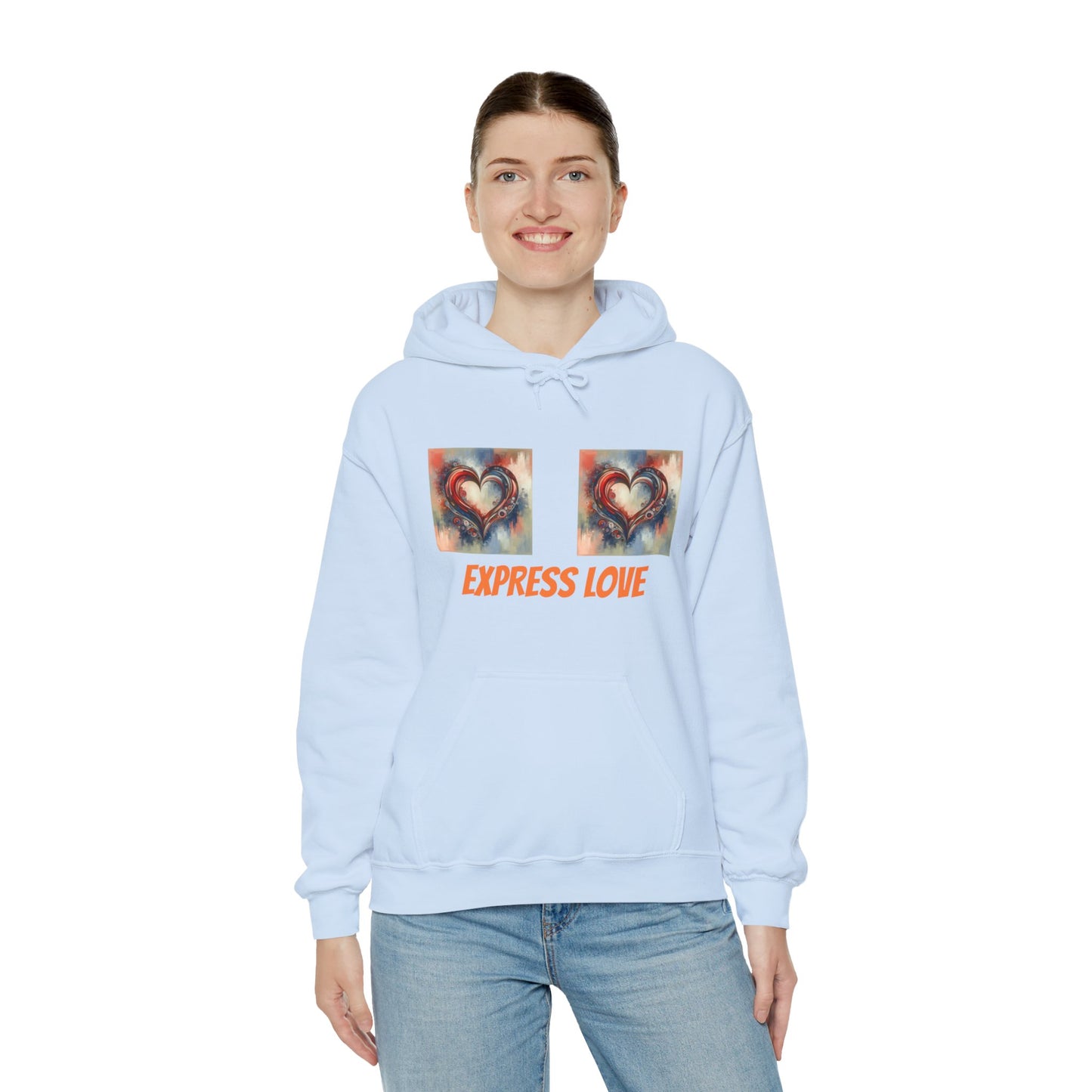 Love Unisex Heavy Blend™ Hooded Sweatshirt - Zion Legend Fashions