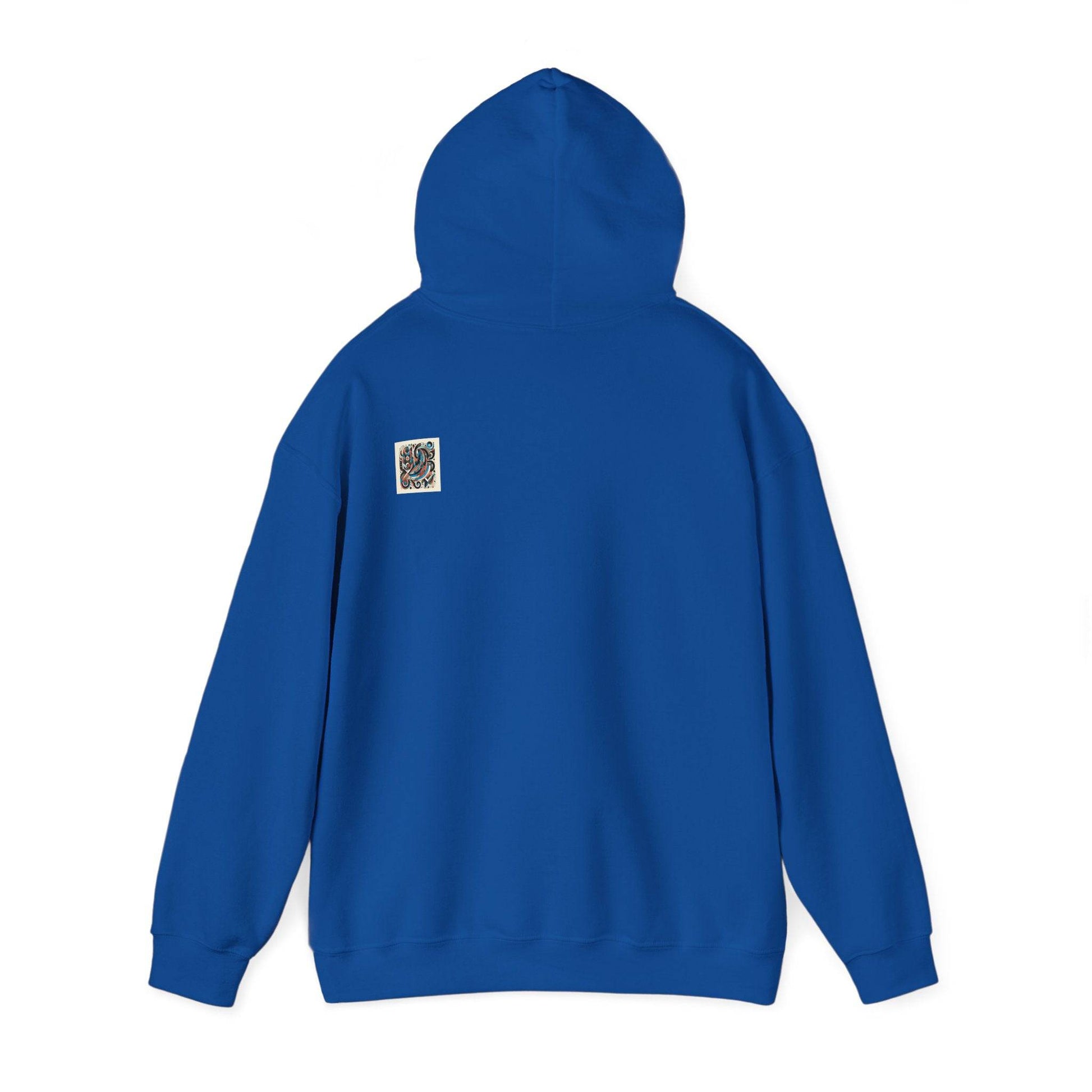 Twisted White  Unisex Heavy Blend™ Hooded Sweatshirt - Zion Legend Fashions