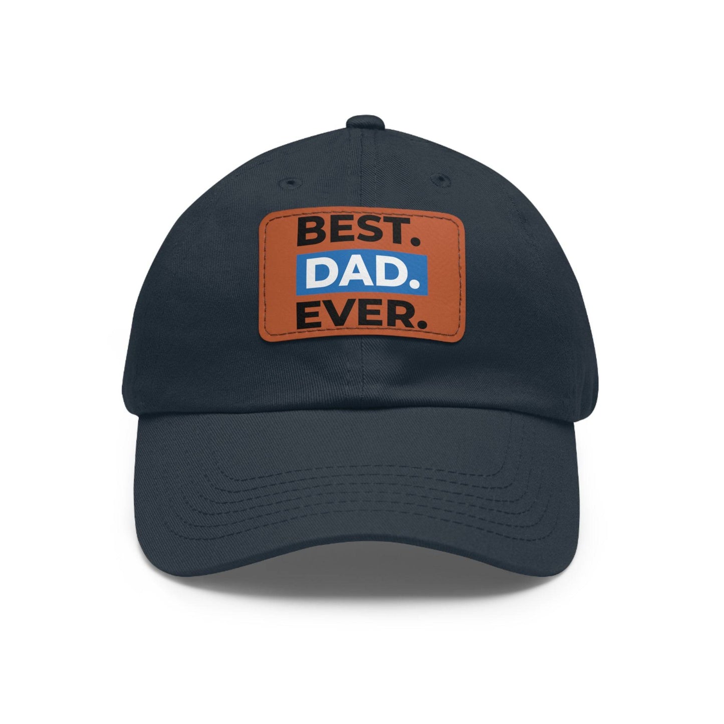 Dad Hat with Leather Patch (Rectangle)  -  Available USA Only - Zion Legend Fashions