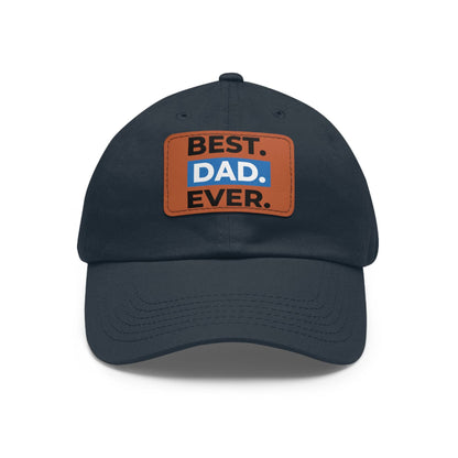 Dad Hat with Leather Patch (Rectangle)  -  Available USA Only - Zion Legend Fashions
