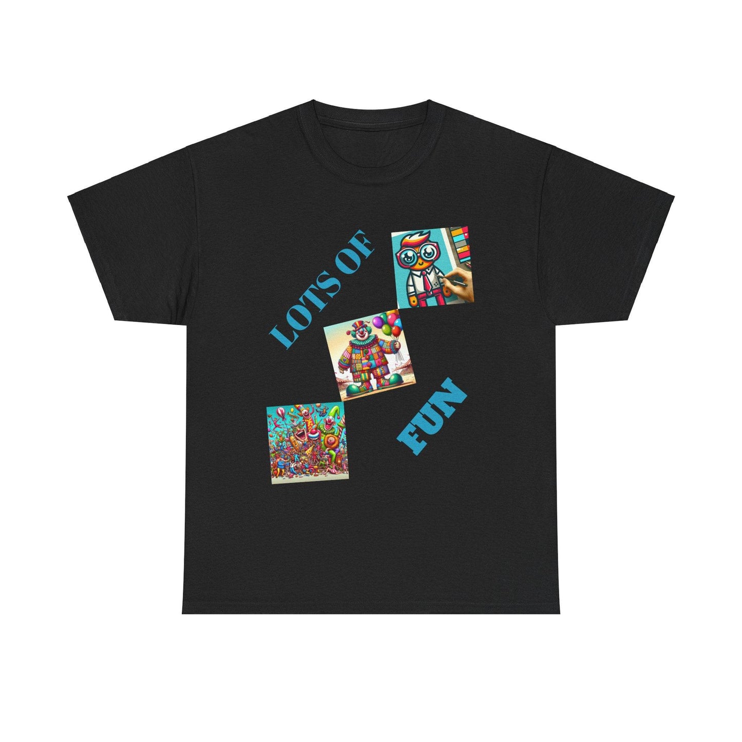 Lots of Fun Unisex  Heavy US Cotton T-Shirt - Zion Legend Fashions