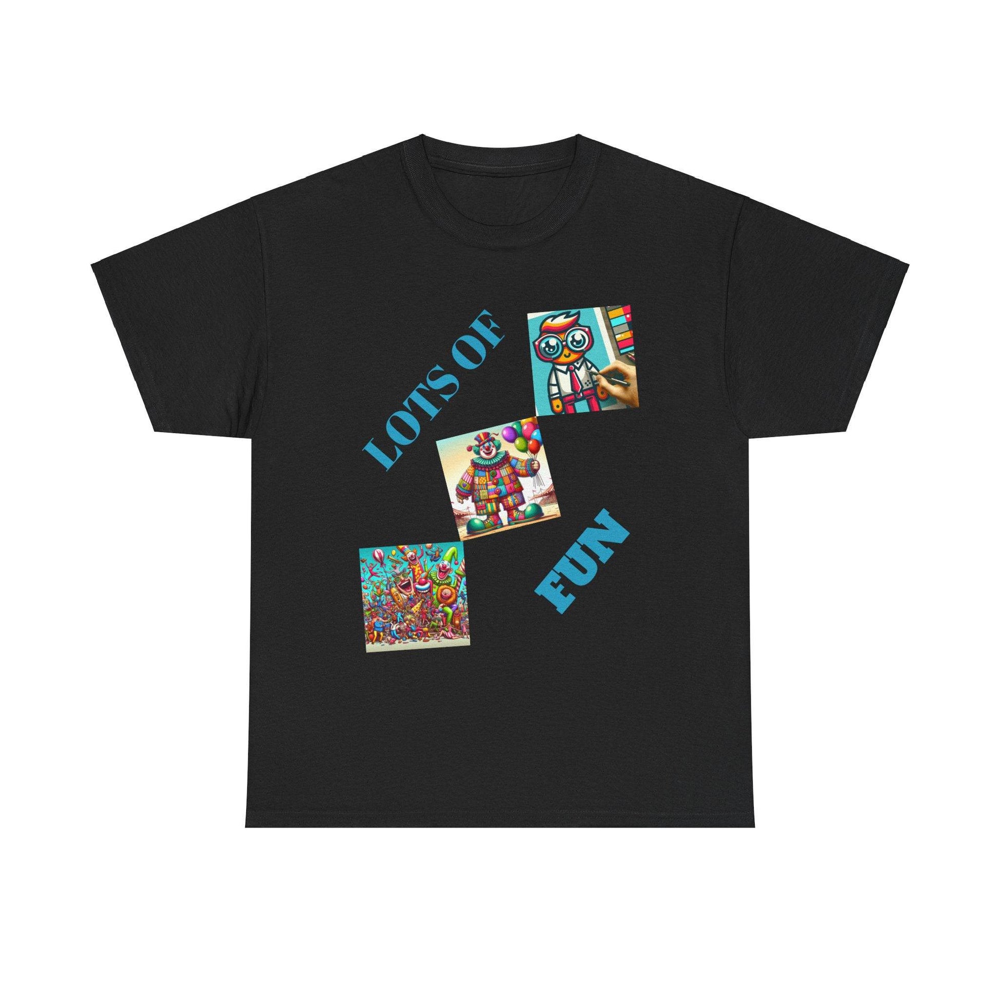Lots of Fun Unisex  Heavy US Cotton T-Shirt - Zion Legend Fashions