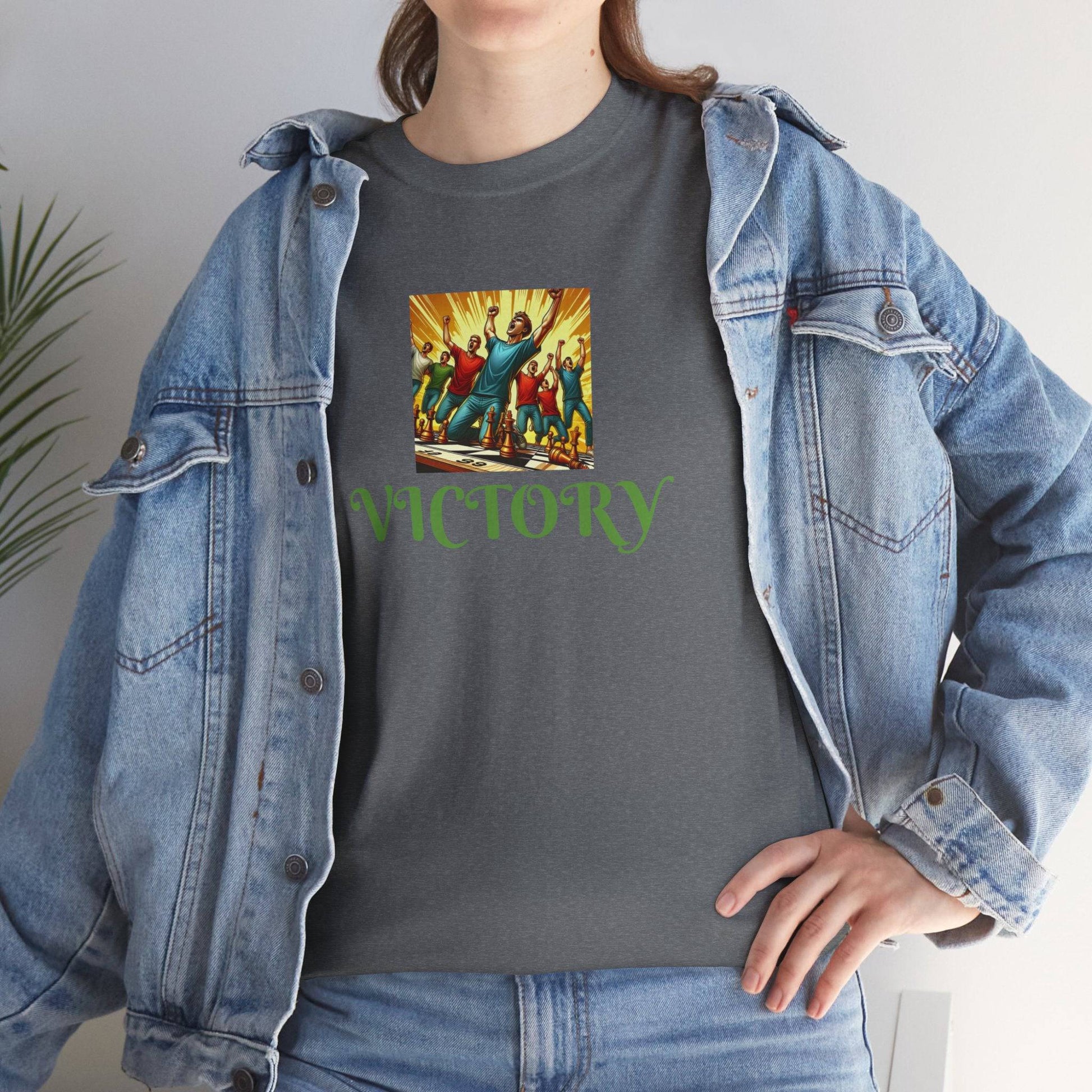 Victory Unisex Heavy Cotton Tee - Zion Legend Fashions
