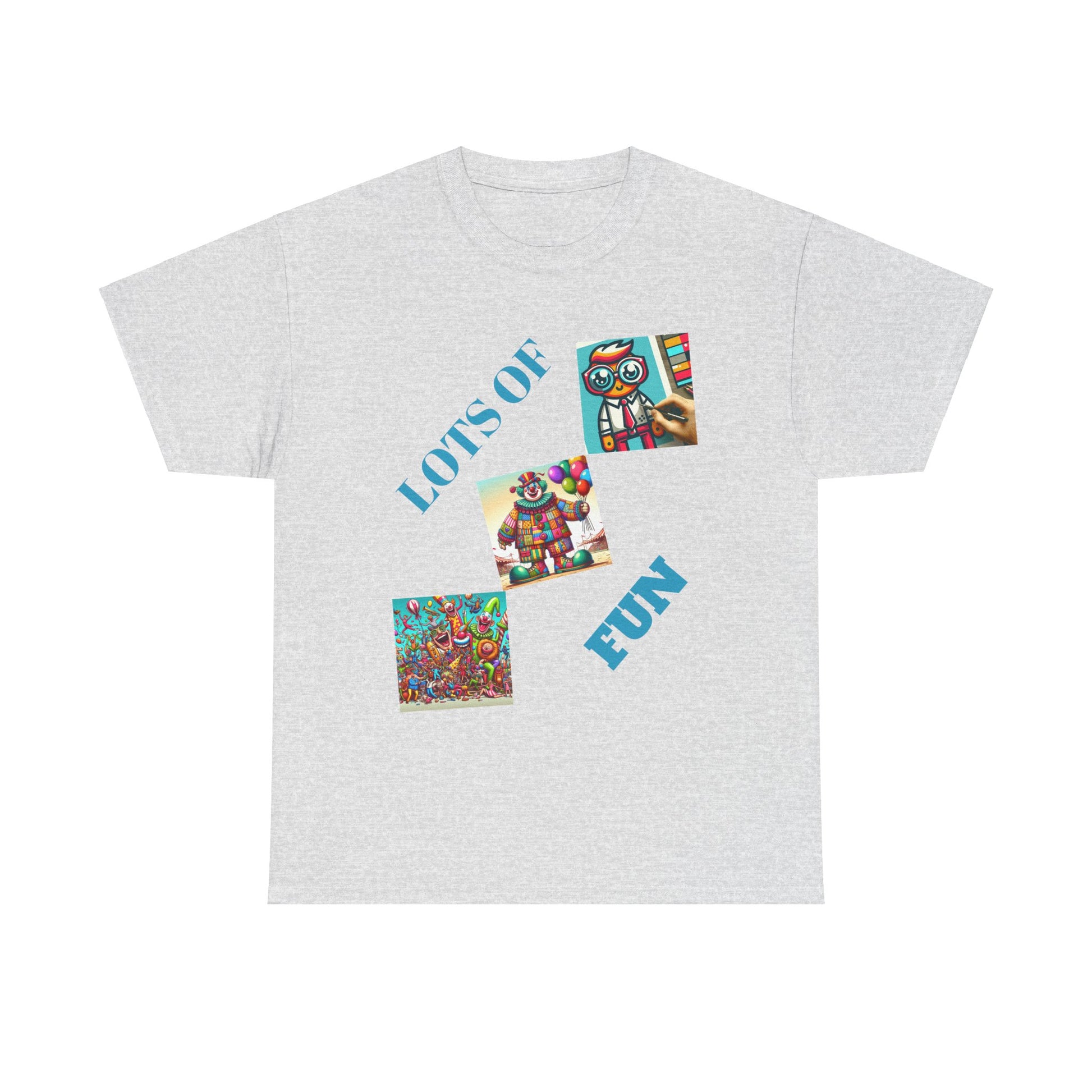 Lots of Fun Unisex  Heavy US Cotton T-Shirt - Zion Legend Fashions