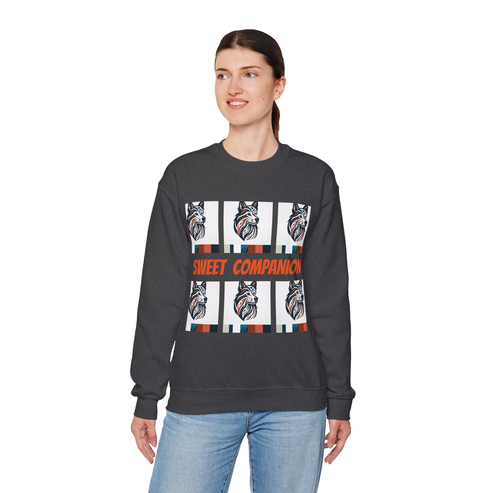 Sweet Companion Unisex Heavy Blend Fox ™ Crewneck Sweatshirt - Zion Legend Fashions