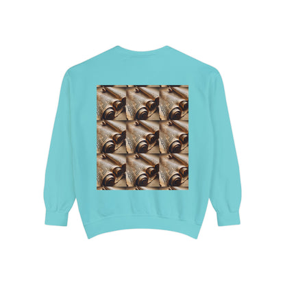 Scroll Unisex Garment-Dyed Sweatshirt - Zion Legend Fashions