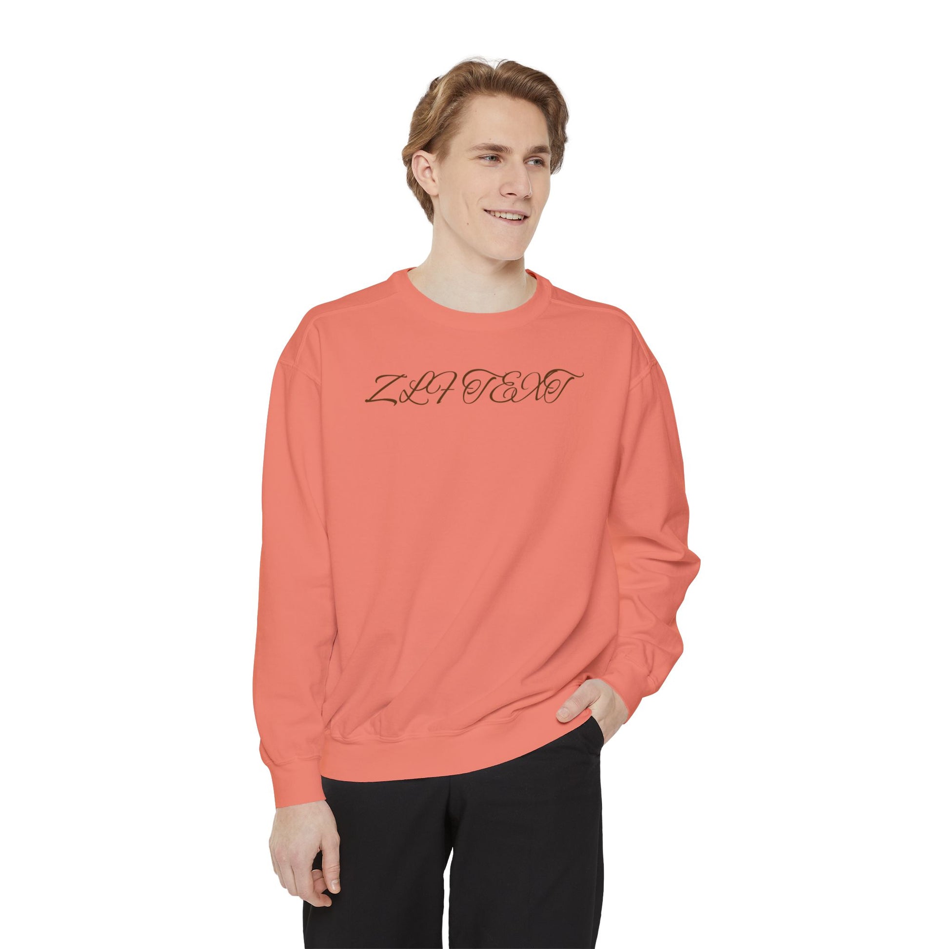Scroll Unisex Garment-Dyed Sweatshirt - Zion Legend Fashions