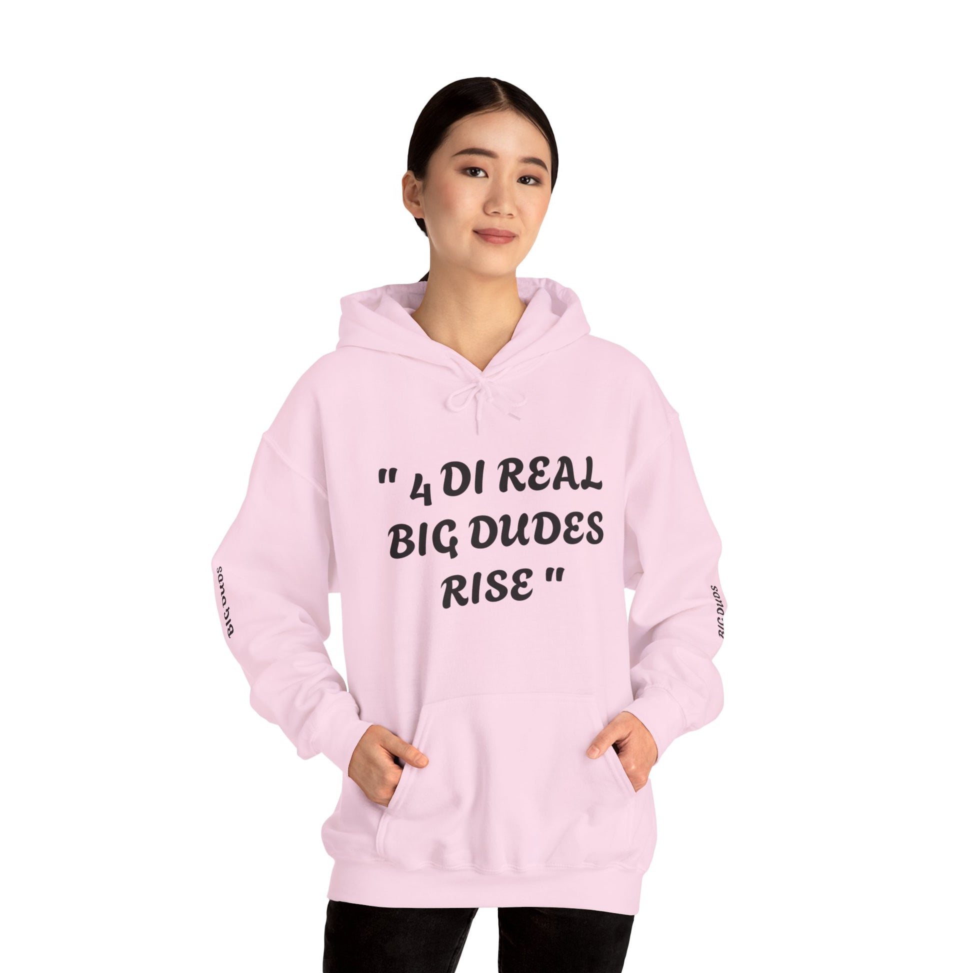4 Di Real Big Dudes Rise Unisex Heavy Blend™ Hooded Sweatshirt - Zion Legend Fashions