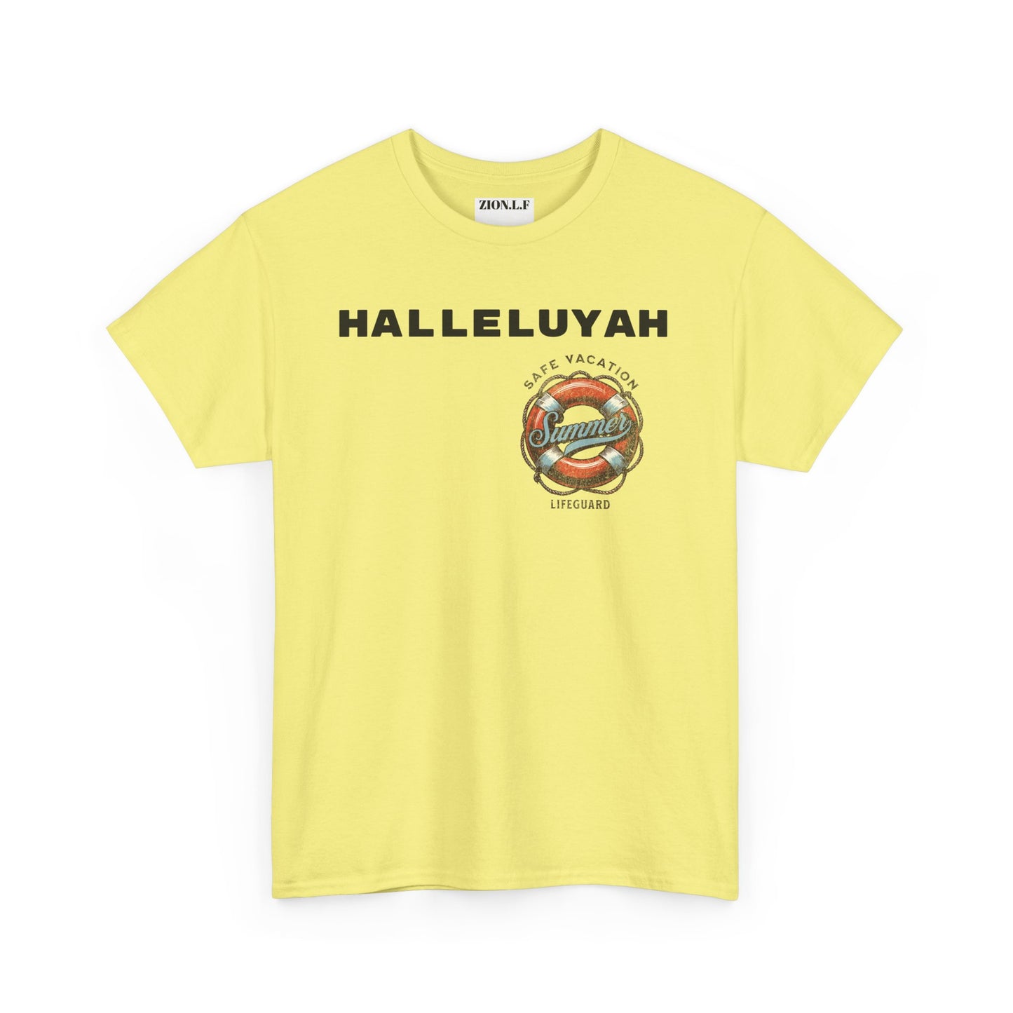 Halleluyah Safe Vacation  Unisex Heavy Cotton Tee Shirt - Zion Legend Fashions