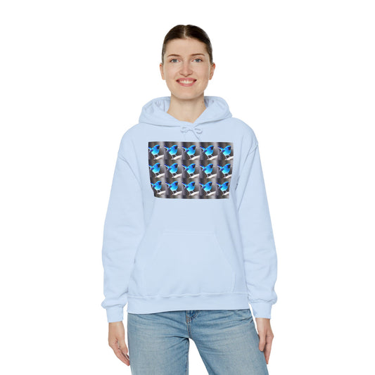 Blue Bird Unisex Heavy Blend™ Hooded Sweatshirt - Zion Legend Fashions