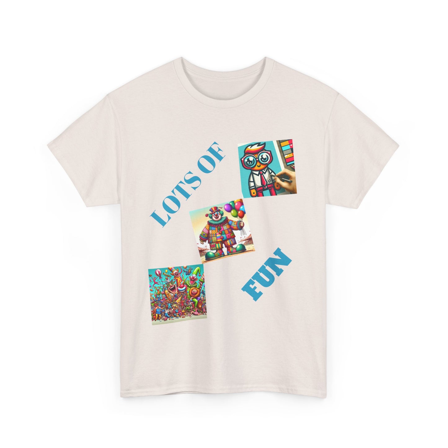 Lots of Fun Unisex  Heavy US Cotton T-Shirt - Zion Legend Fashions