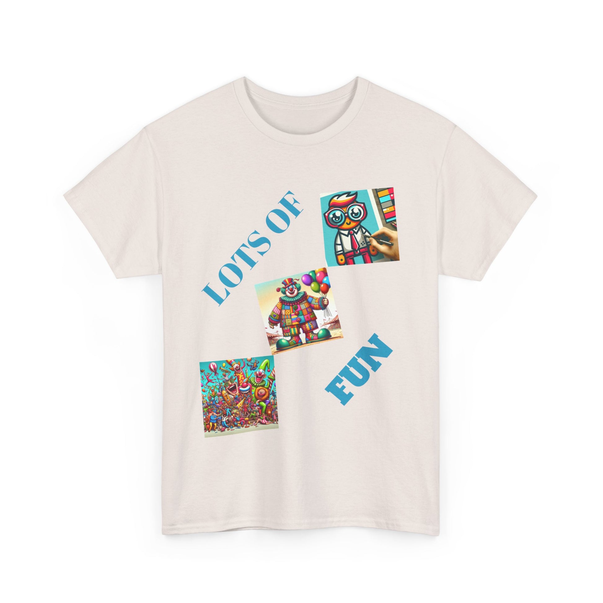 Lots of Fun Unisex  Heavy US Cotton T-Shirt - Zion Legend Fashions