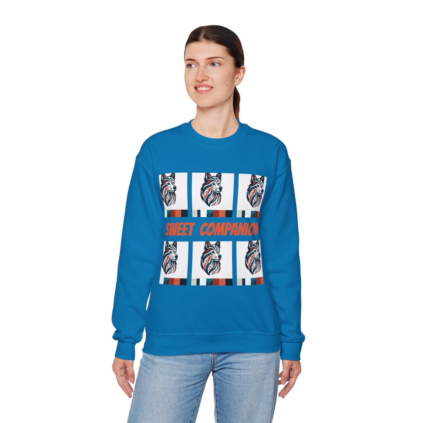 Sweet Companion Unisex Heavy Blend Fox ™ Crewneck Sweatshirt - Zion Legend Fashions