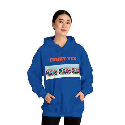 Funky Tex Unisex Heavy Blend™ Hooded Sweatshirt - Zion Legend Fashions