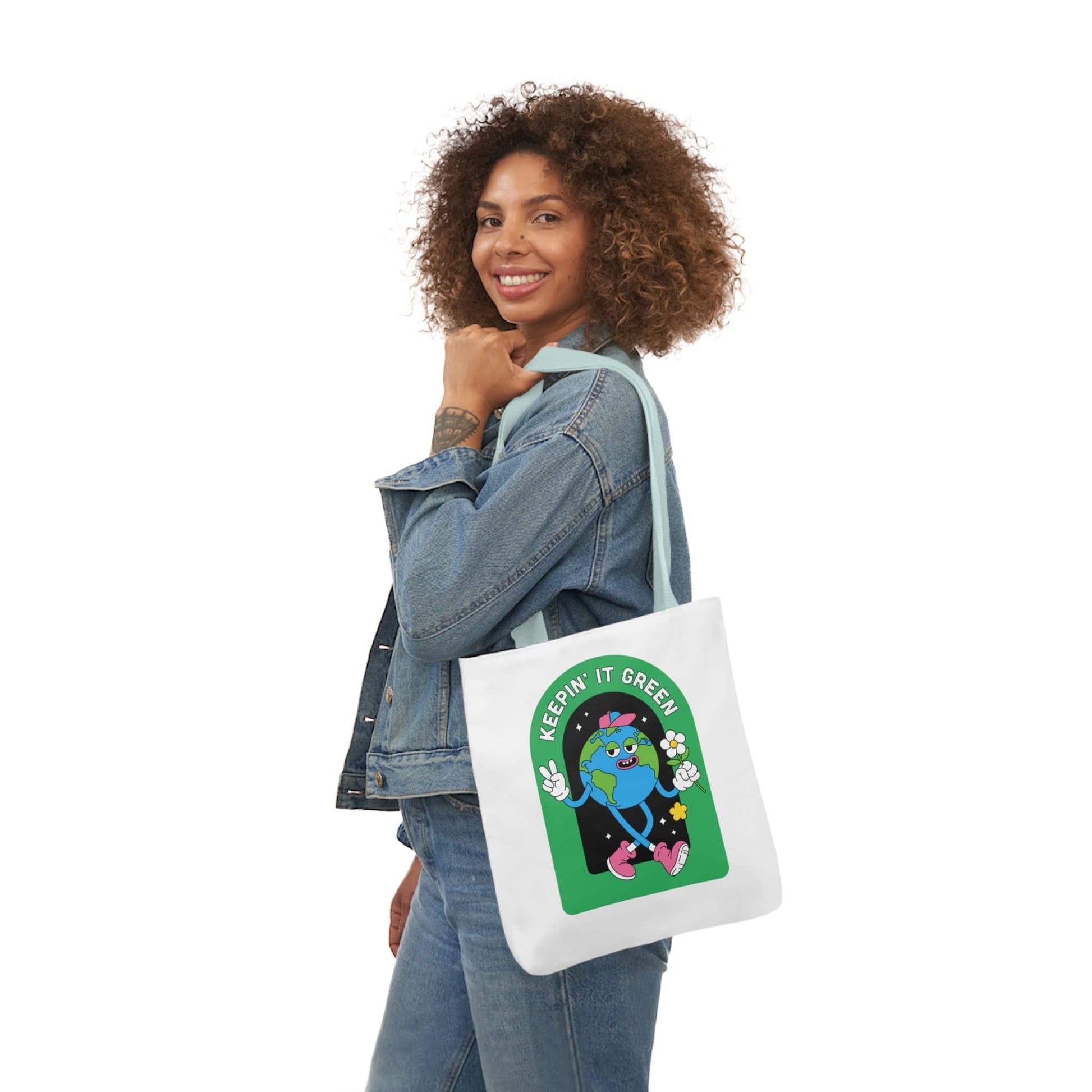 KIG Canvas Tote Bag, 5-Color Straps - Zion Legend Fashions