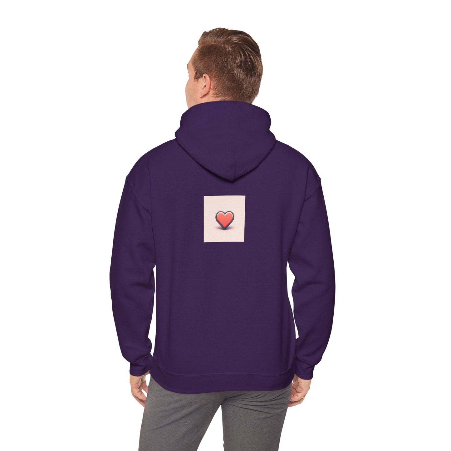 Love Unisex Heavy Blend™ Hooded Sweatshirt - Zion Legend Fashions