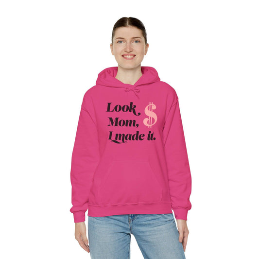 Look Mum  Unisex Heavy Blend™ Hooded Sweatshirt - Zion Legend Fashions