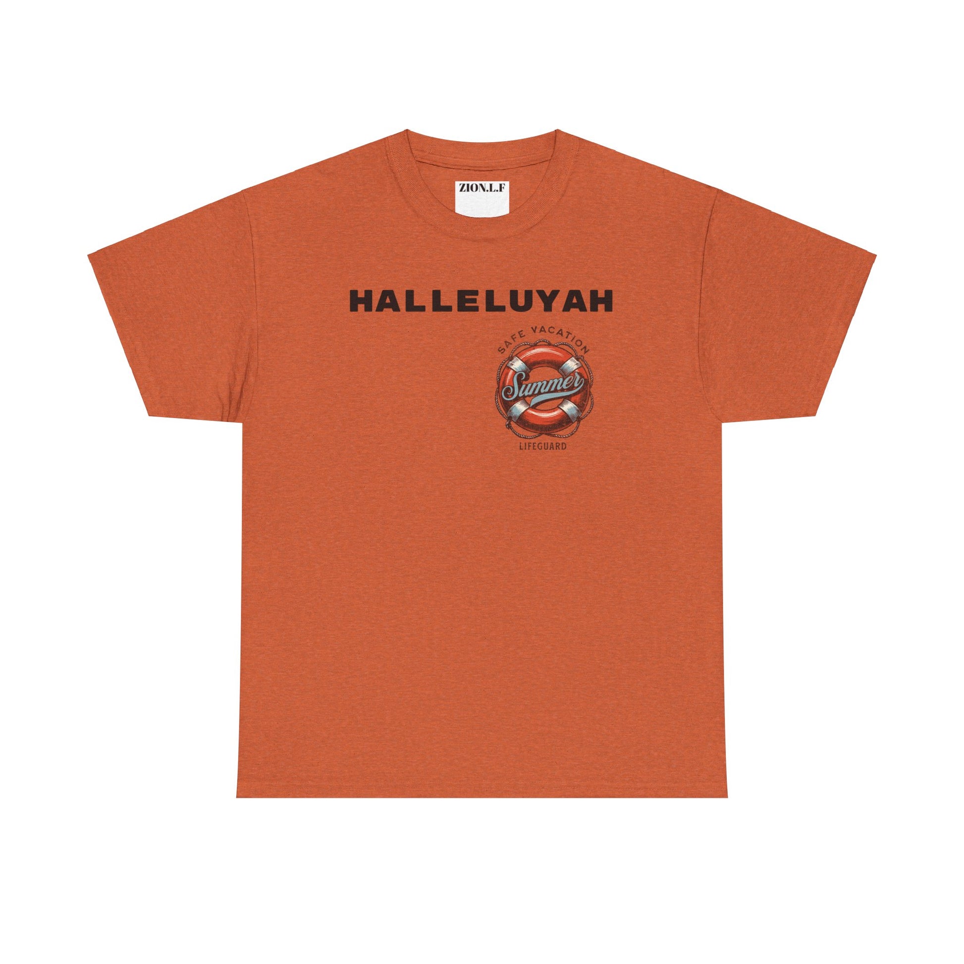 Halleluyah Safe Vacation  Unisex Heavy Cotton Tee Shirt - Zion Legend Fashions