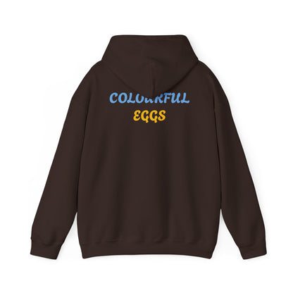Colourful Eggs  Unisex Heavy Blend™ Hooded Sweatshirt, This a special offer - Zion Legend Fashions