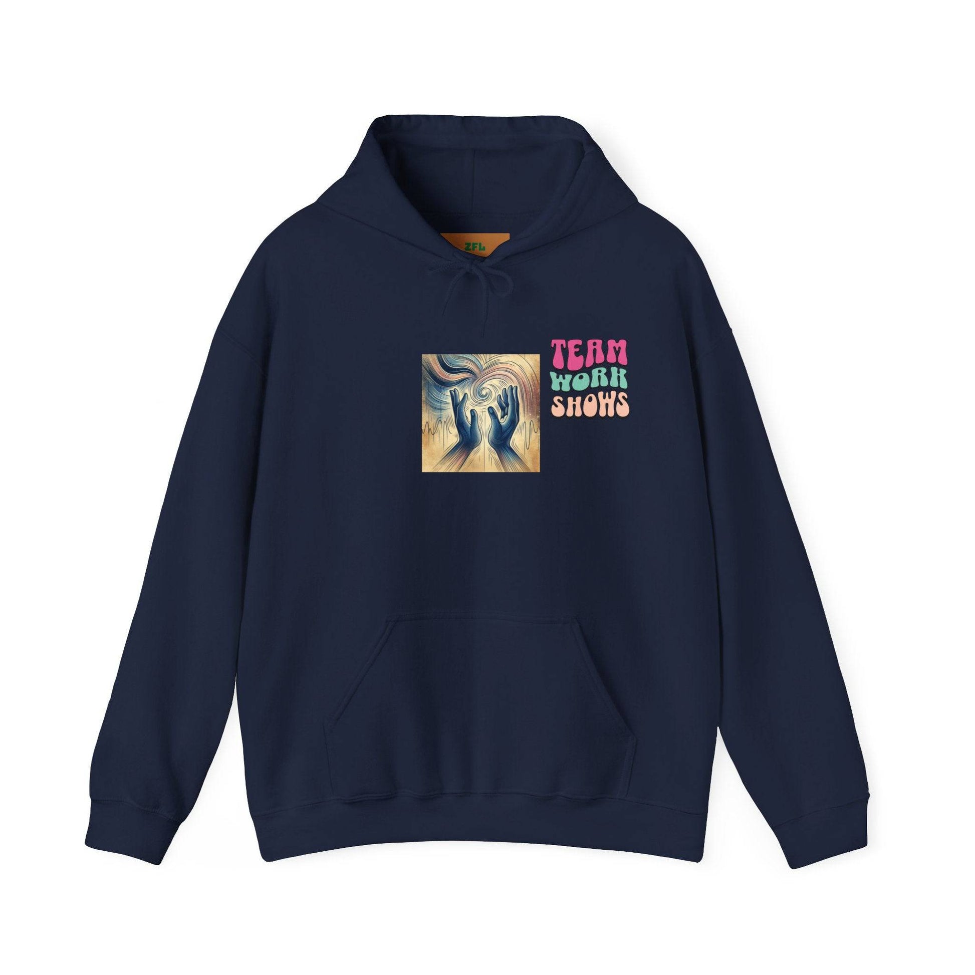 Team Work Unisex Heavy Blend™ Hooded Sweatshirt - Zion Legend Fashions