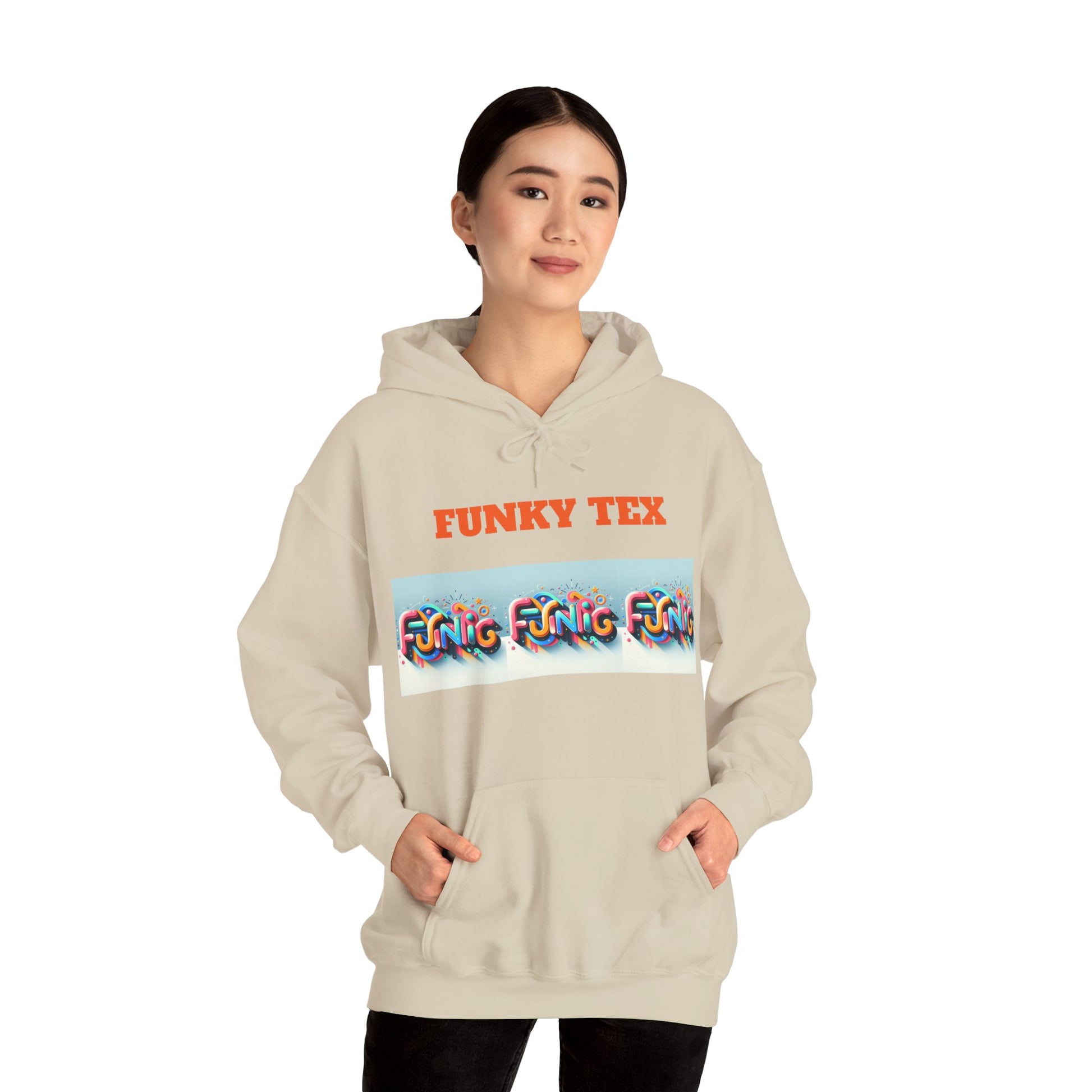 Funky Tex Unisex Heavy Blend™ Hooded Sweatshirt - Zion Legend Fashions