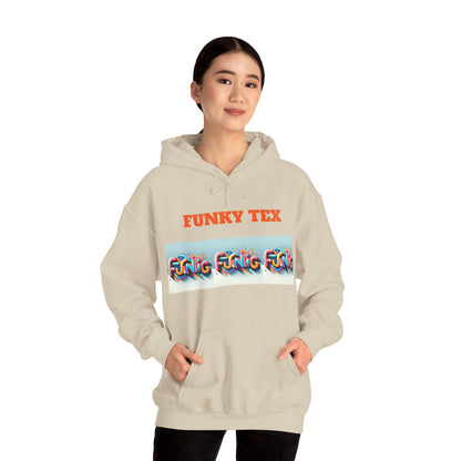 Funky Tex Unisex Heavy Blend™ Hooded Sweatshirt - Zion Legend Fashions