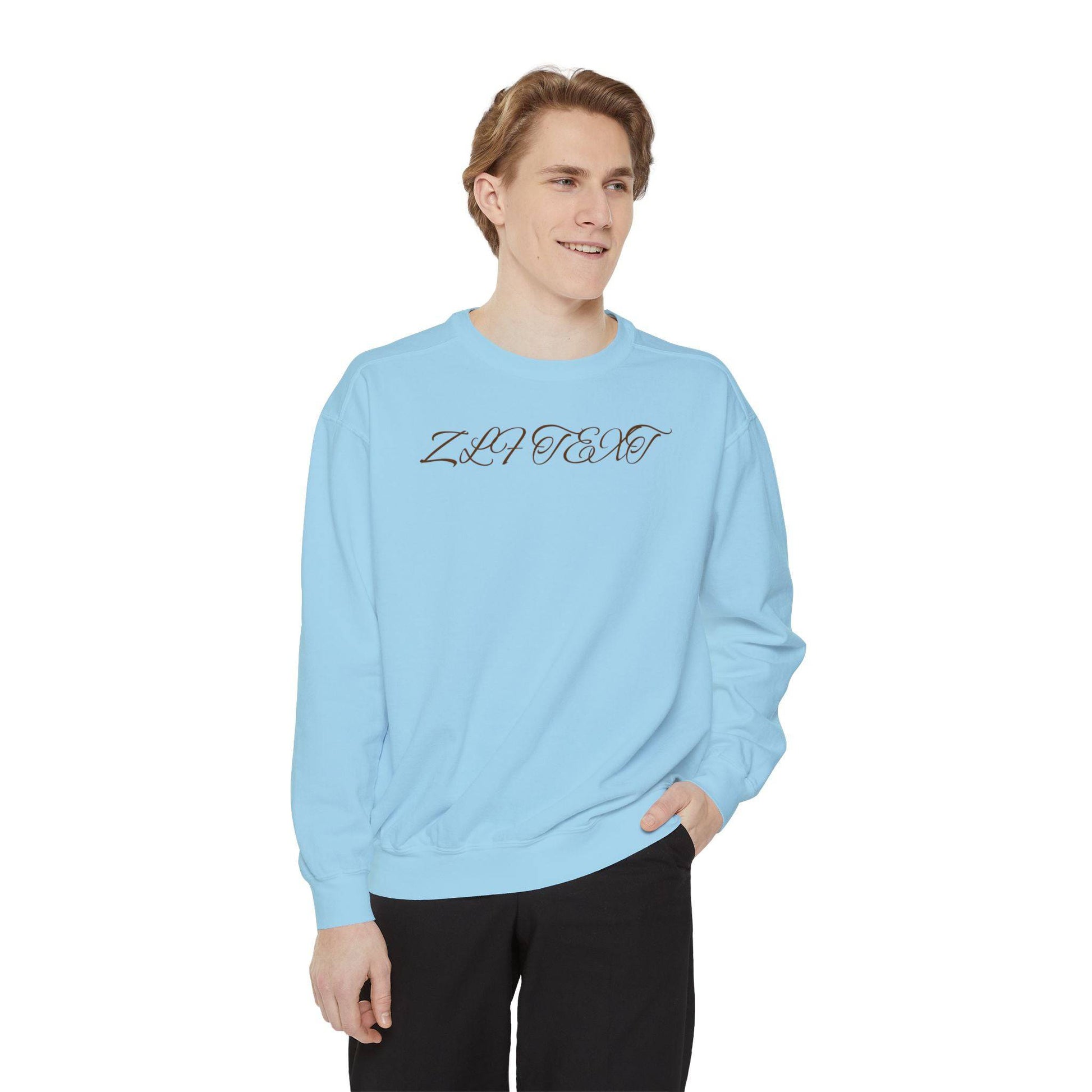 Scroll Unisex Garment-Dyed Sweatshirt - Zion Legend Fashions
