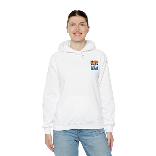 Love B Love  Vibrant colourful Unisex Heavy Hoodies sweatshirt - Zion Legend Fashions