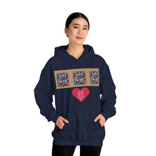 Funky Lett Unisex Heavy Blend™ Hooded Sweatshirt - Zion Legend Fashions