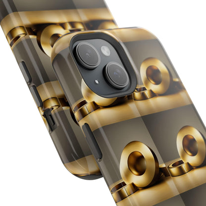 Gold Magnetic Tough Cases for iPhone 15 - Zion Legend Fashions