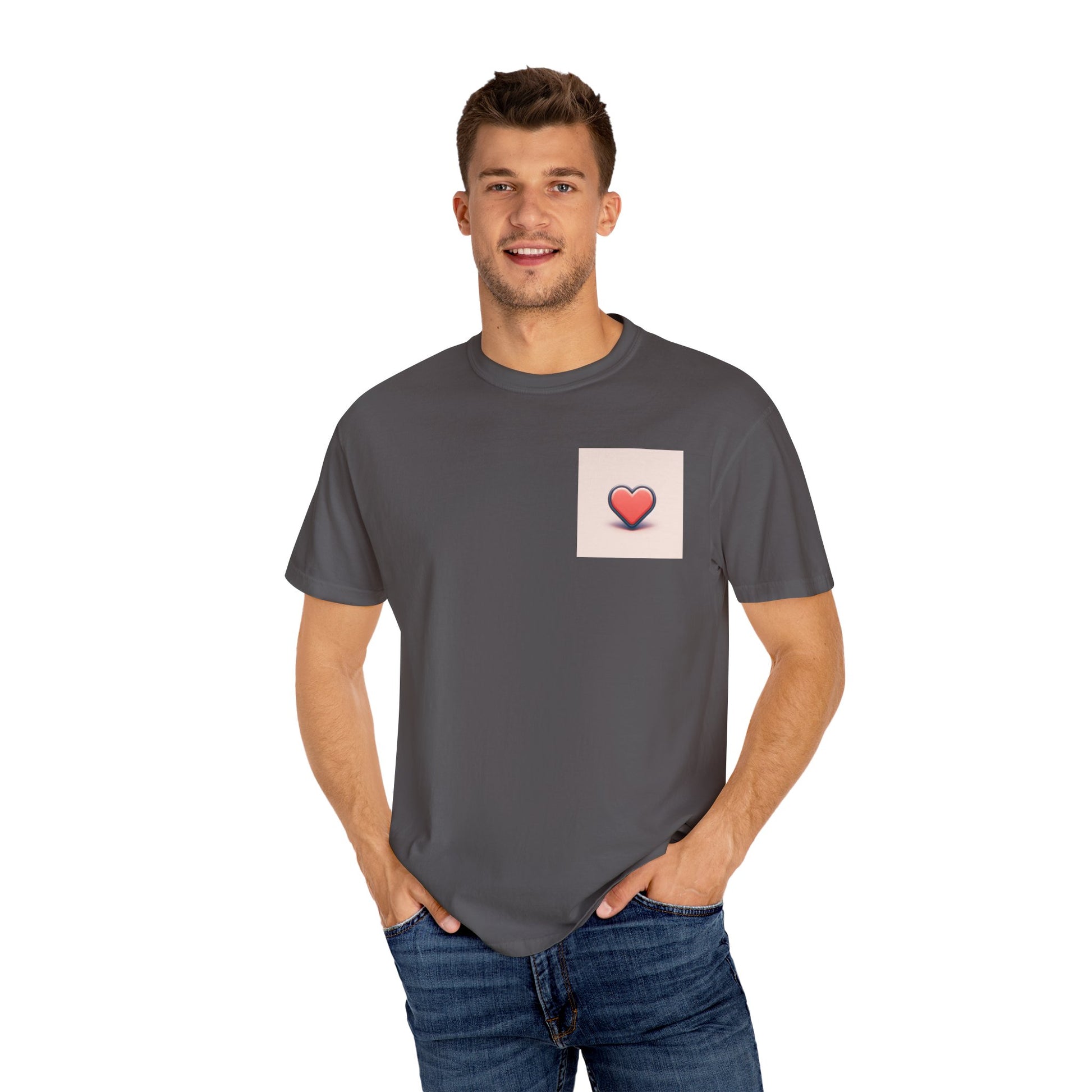 Small Love Unisex Garment-Dyed T-shirt - Zion Legend Fashions