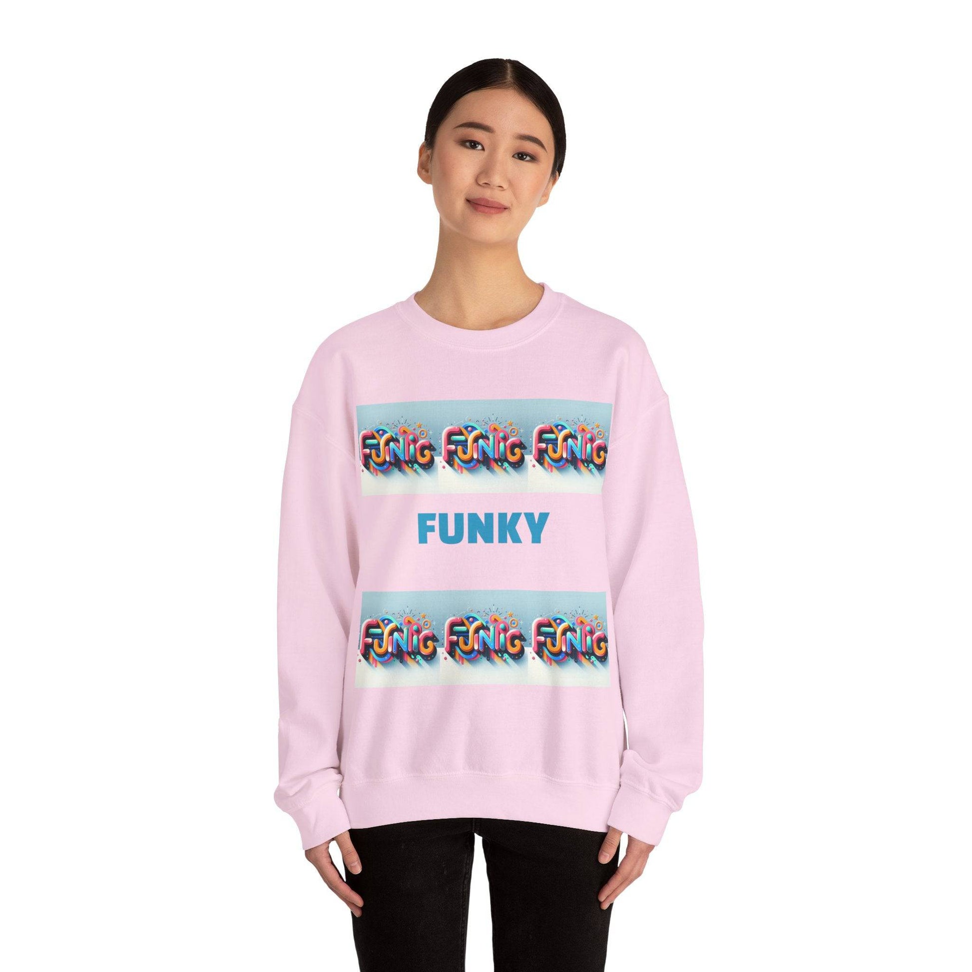 Funky Unisex Heavy Blend™ Crewneck Sweatshirt - Zion Legend Fashions