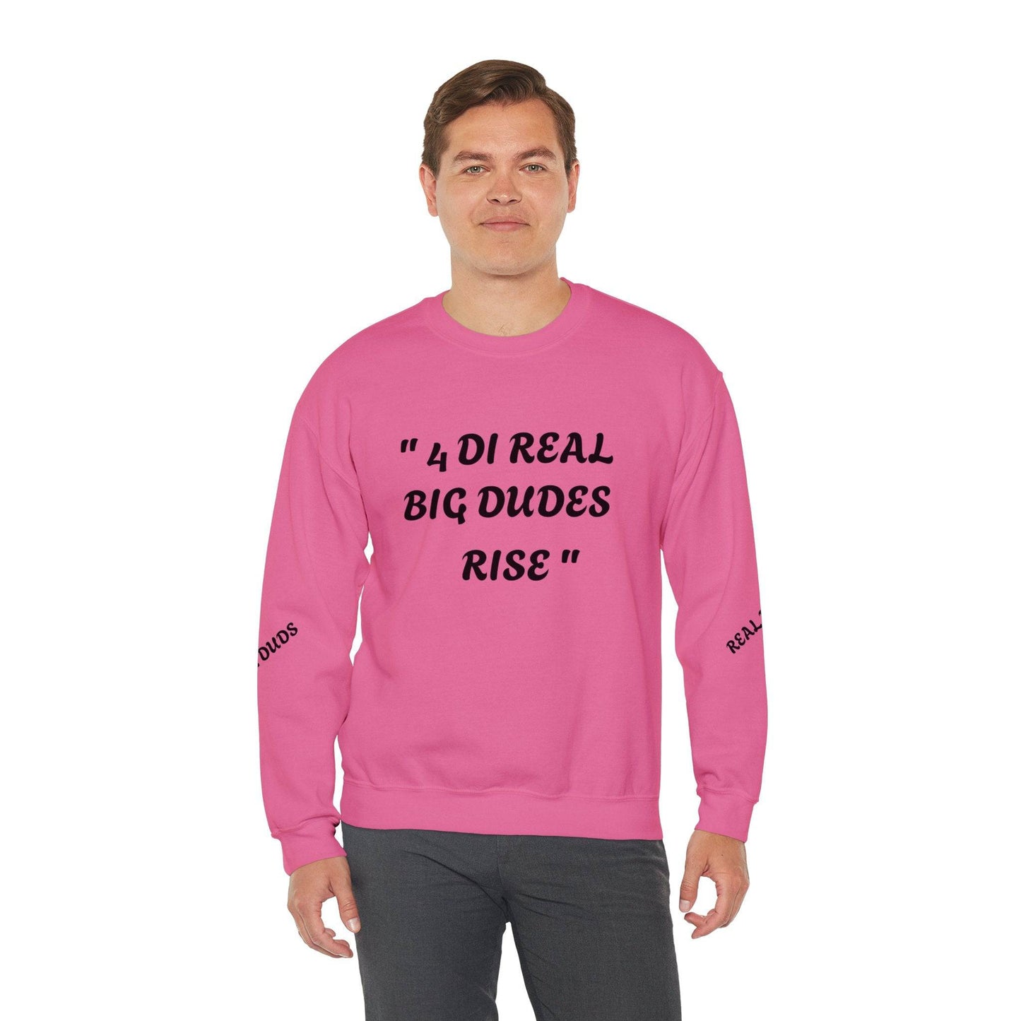 4 DI Real Big Dudes Rise Unisex Heavy Blend™ Crewneck Sweatshirt - Zion Legend Fashions