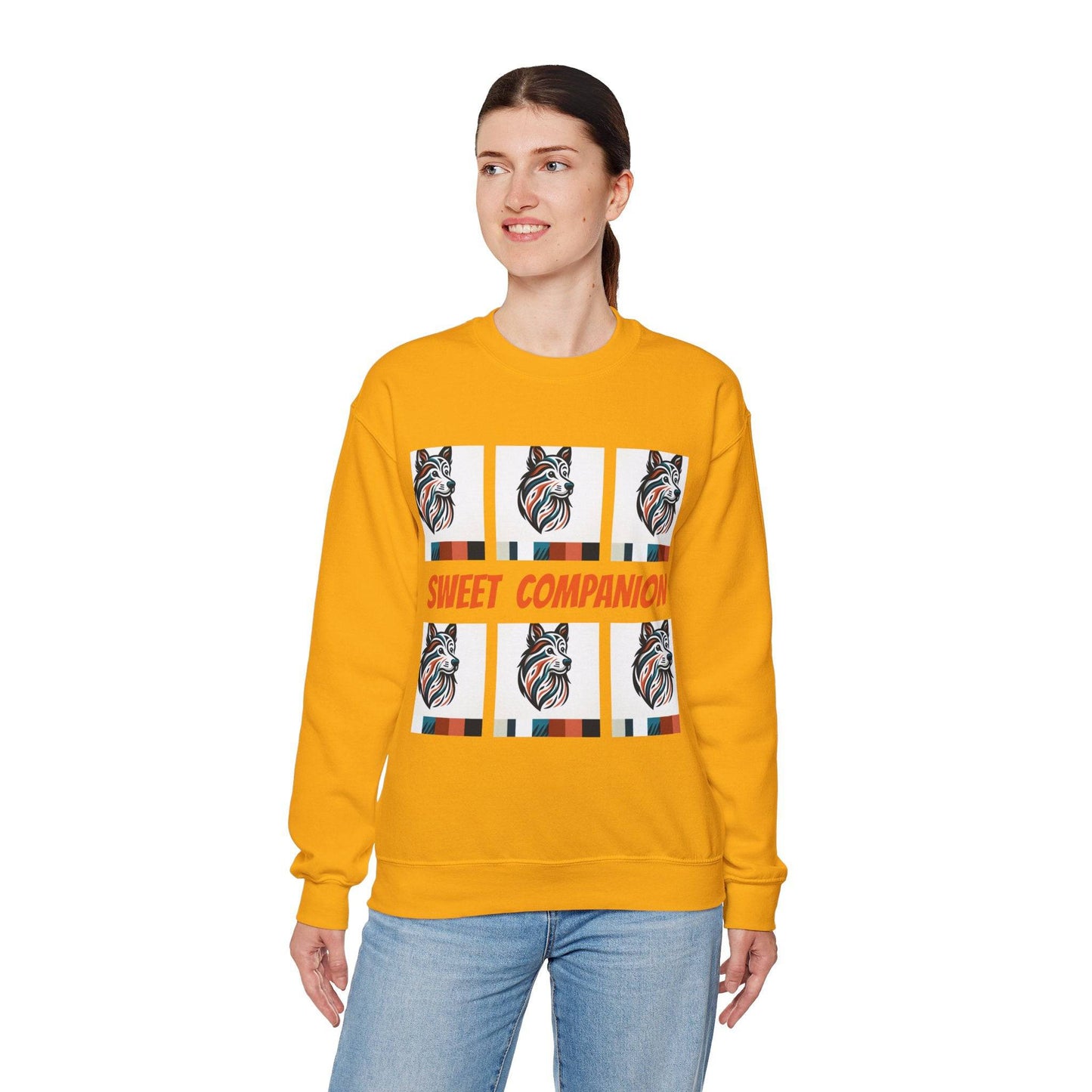 Sweet Companion Unisex Heavy Blend Fox ™ Crewneck Sweatshirt - Zion Legend Fashions