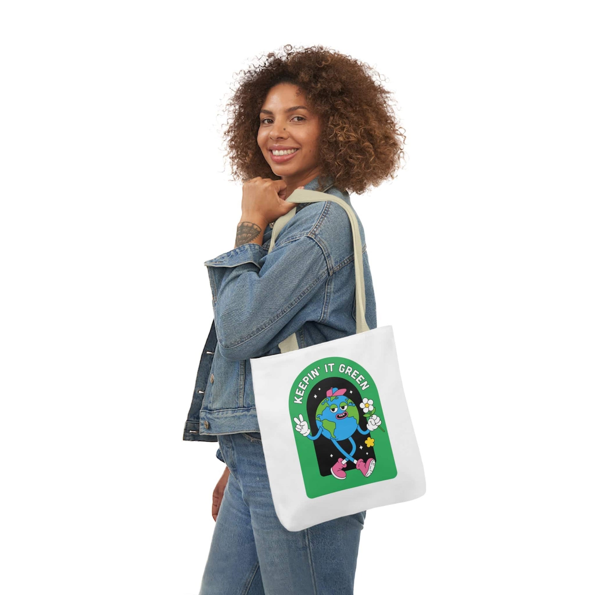 KIG Canvas Tote Bag, 5-Color Straps - Zion Legend Fashions