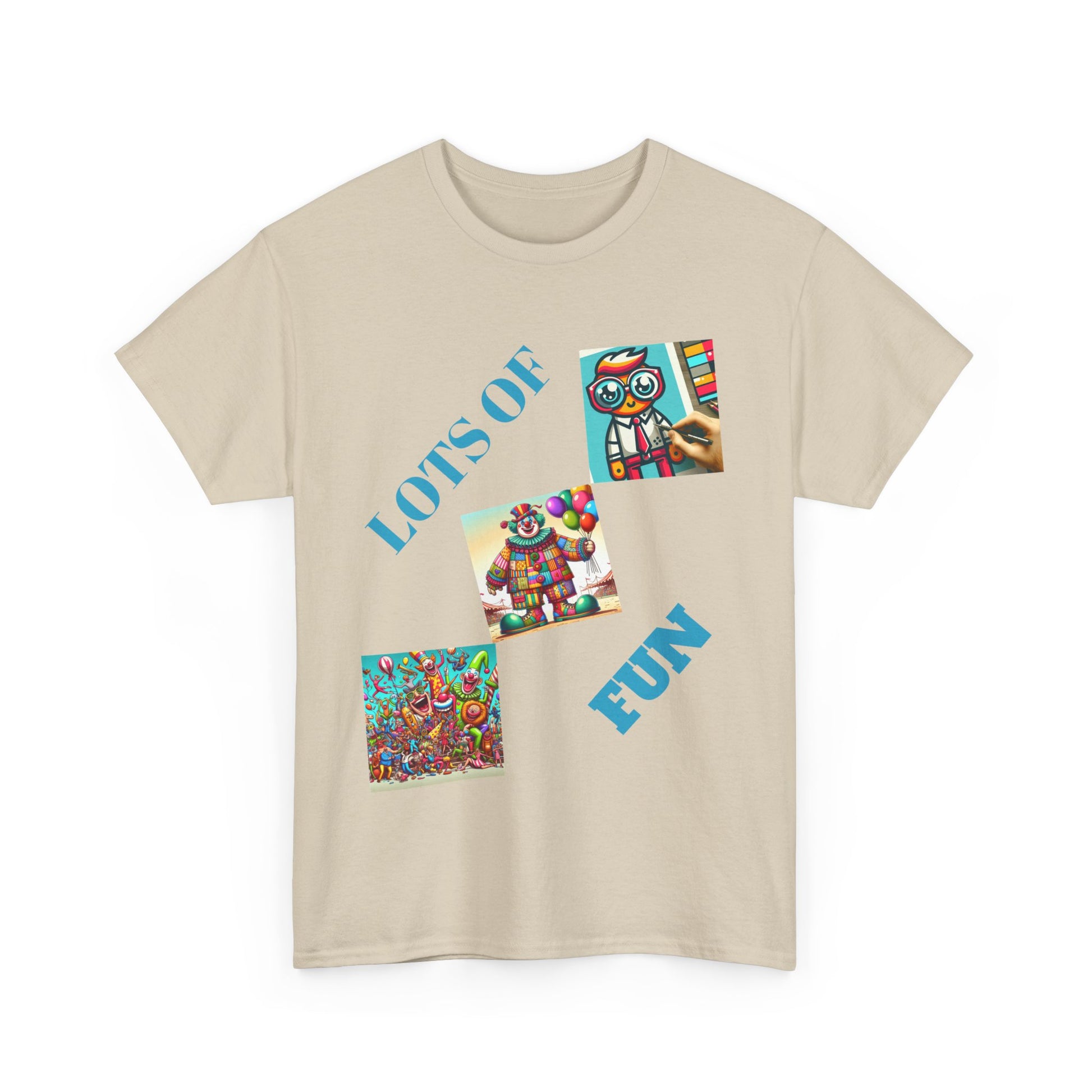 Lots of Fun Unisex  Heavy US Cotton T-Shirt - Zion Legend Fashions