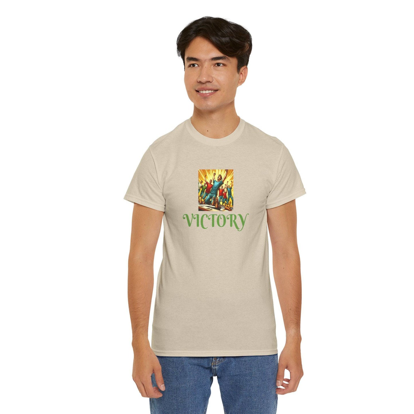 Victory Unisex Heavy Cotton Tee - Zion Legend Fashions