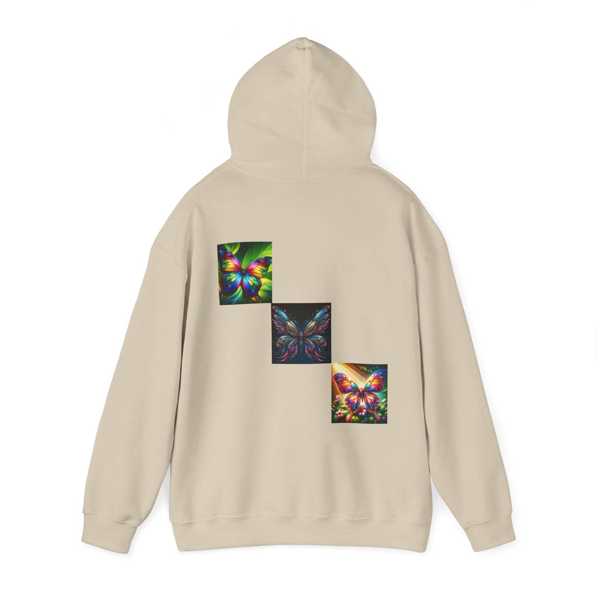 Butterflies Unisex Heavy Blend™ Hooded Sweatshirt - Zion Legend Fashions