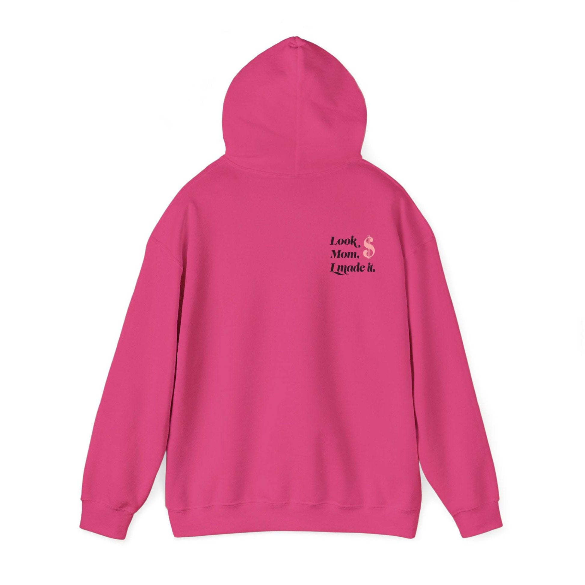 Look Mum  Unisex Heavy Blend™ Hooded Sweatshirt - Zion Legend Fashions