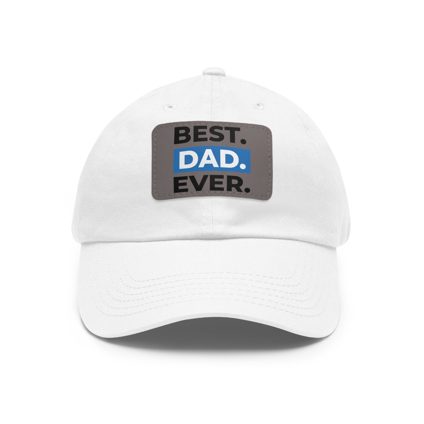 Dad Hat with Leather Patch (Rectangle)  -  Available USA Only - Zion Legend Fashions