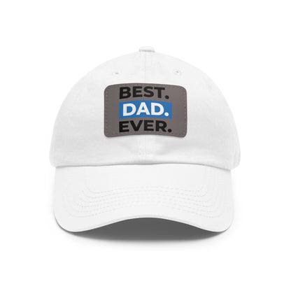 Dad Hat with Leather Patch (Rectangle)  -  Available USA Only - Zion Legend Fashions