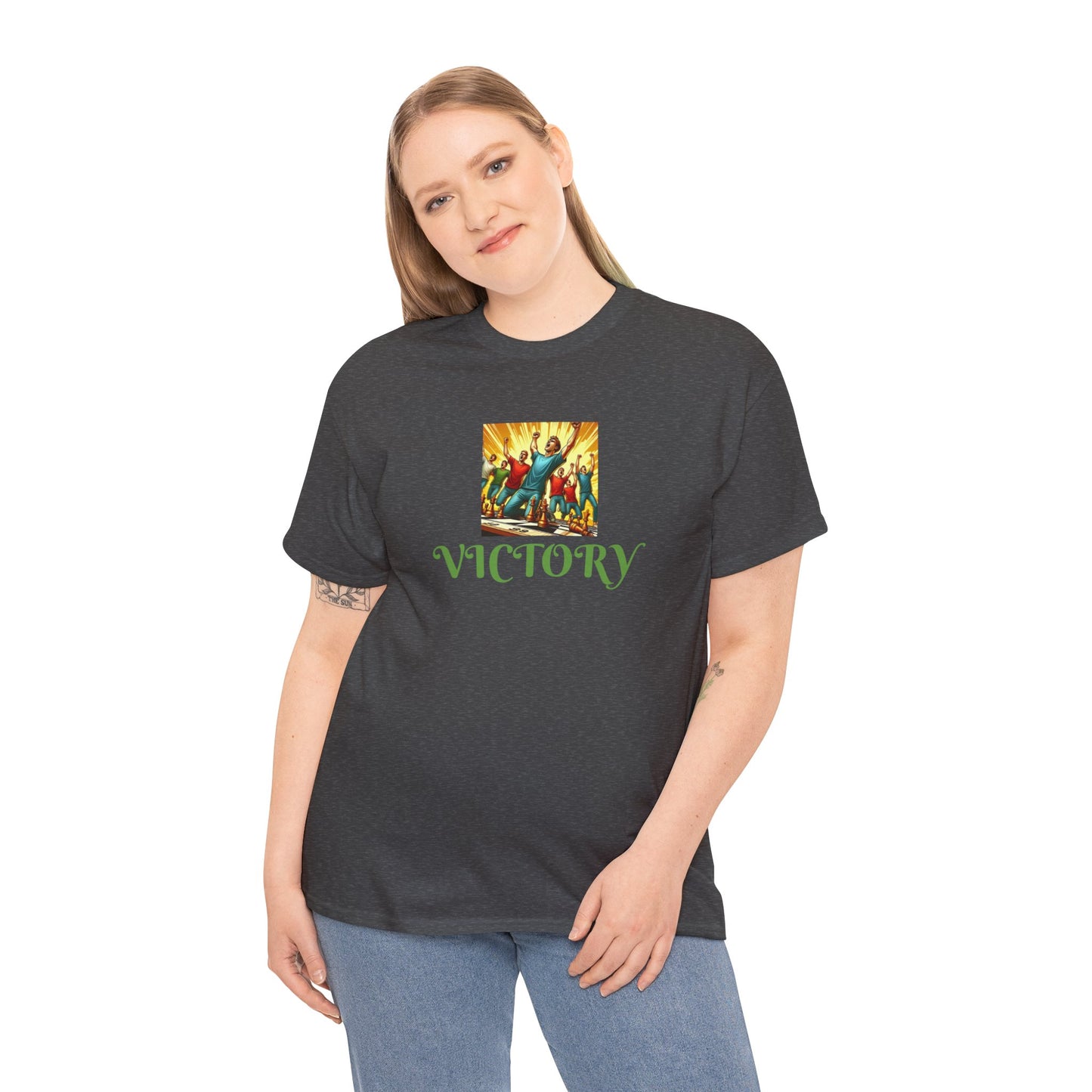 Victory Unisex Heavy Cotton Tee - Zion Legend Fashions