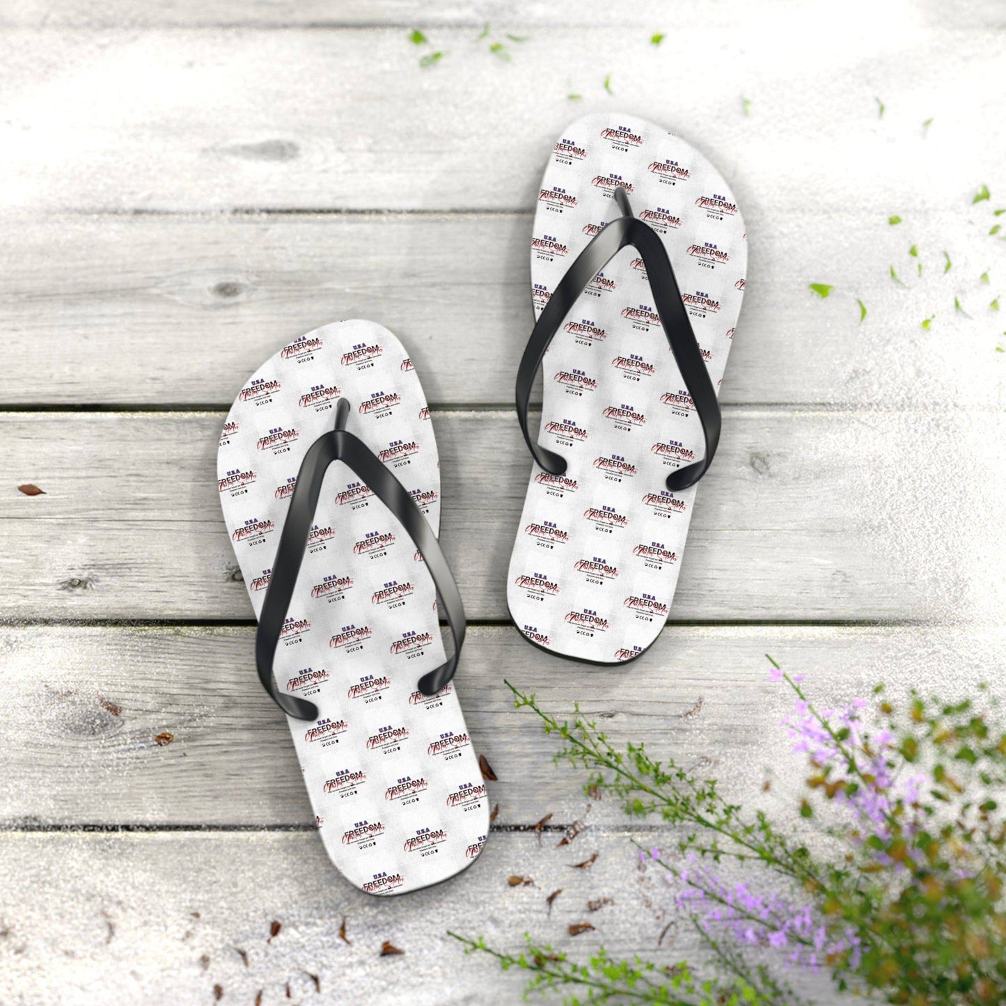USA Freedom Flip Flops - Available in USA Only - Zion Legend Fashions