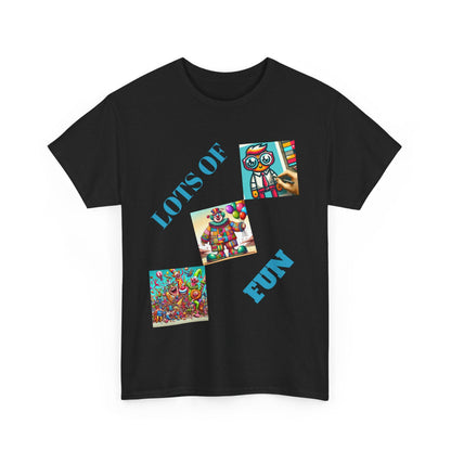 Lots of Fun Unisex  Heavy US Cotton T-Shirt - Zion Legend Fashions