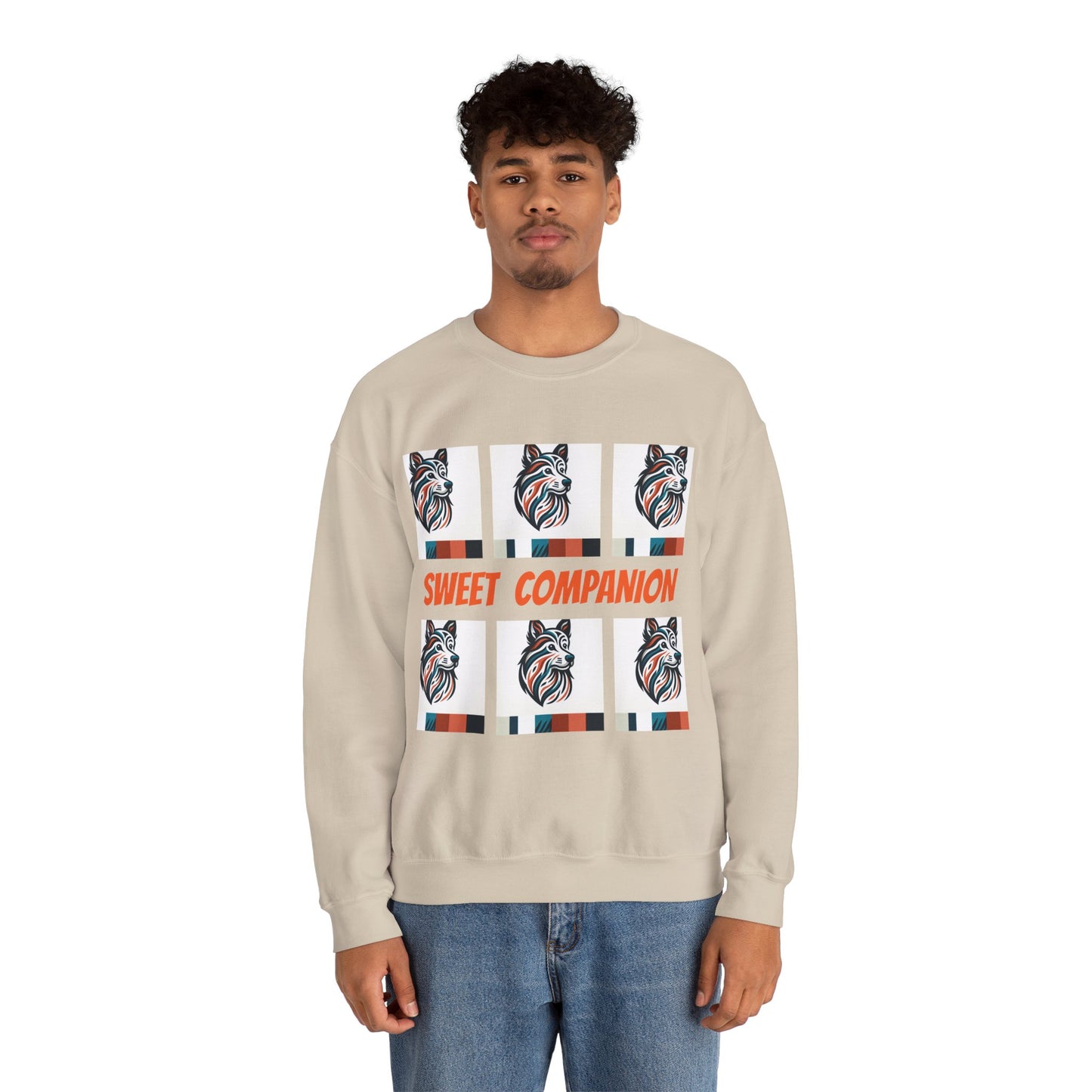 Sweet Companion Unisex Heavy Blend Fox ™ Crewneck Sweatshirt - Zion Legend Fashions
