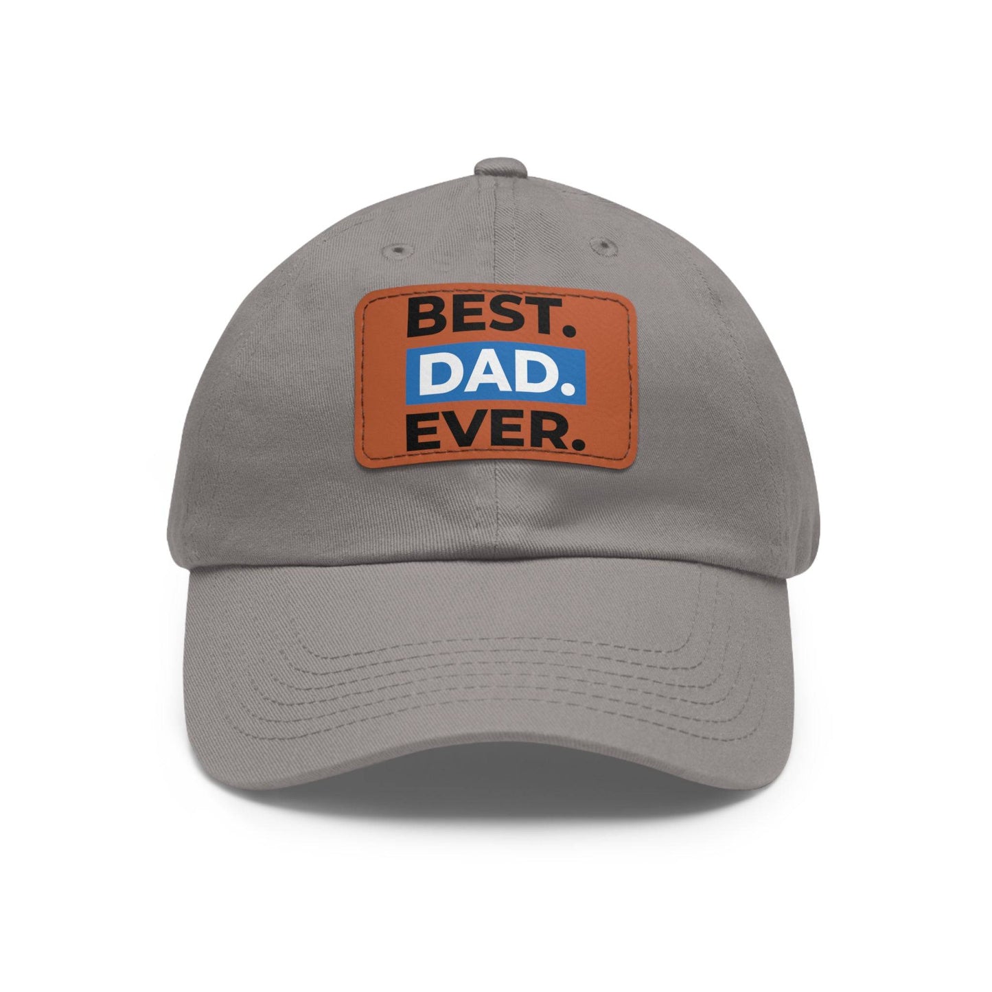 Dad Hat with Leather Patch (Rectangle)  -  Available USA Only - Zion Legend Fashions
