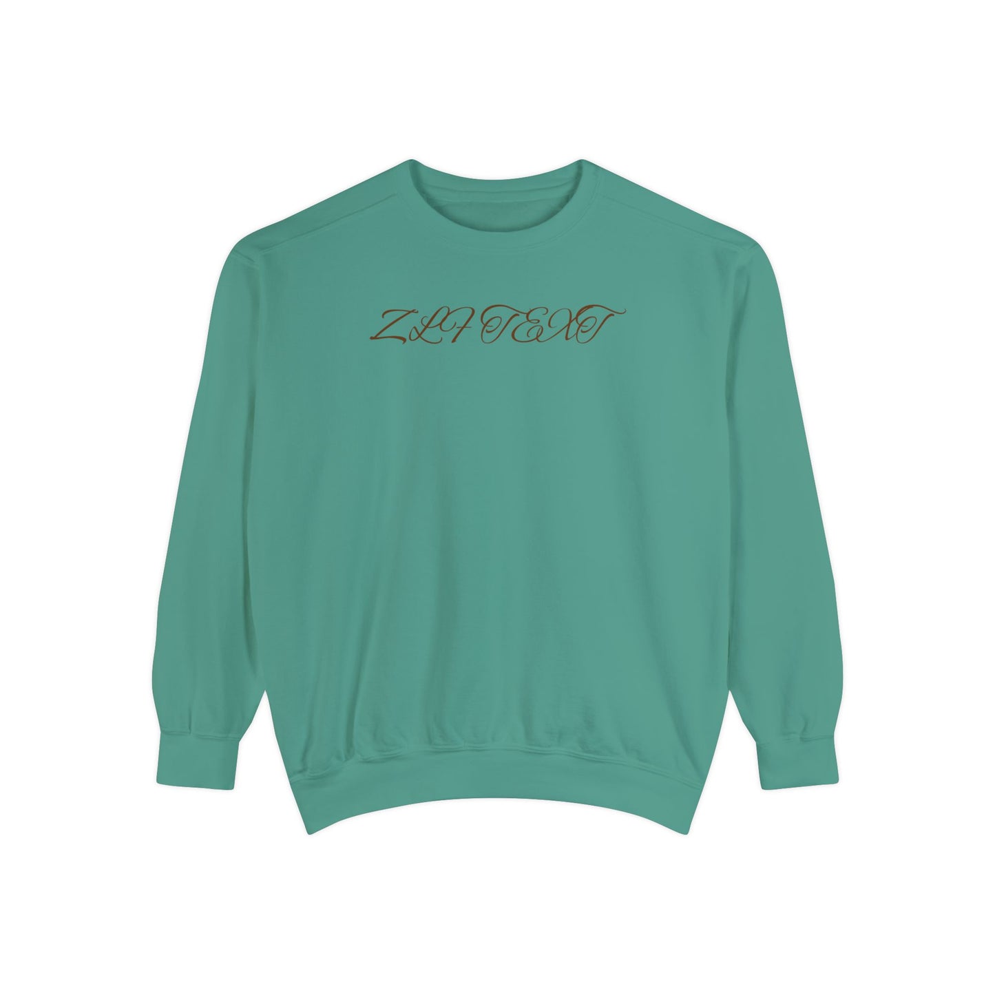 Scroll Unisex Garment-Dyed Sweatshirt - Zion Legend Fashions